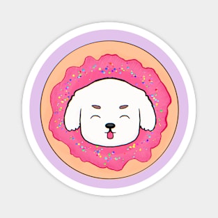 Donut Dog Magnet